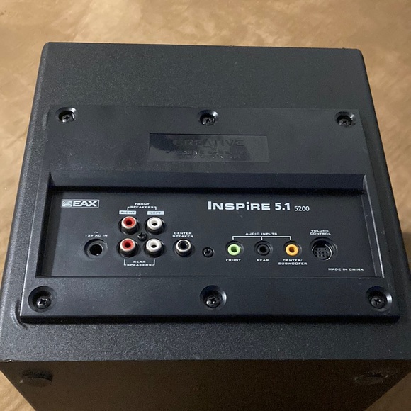 Creative Inspire 5.1 5200 Speaker - Picture 1 of 2